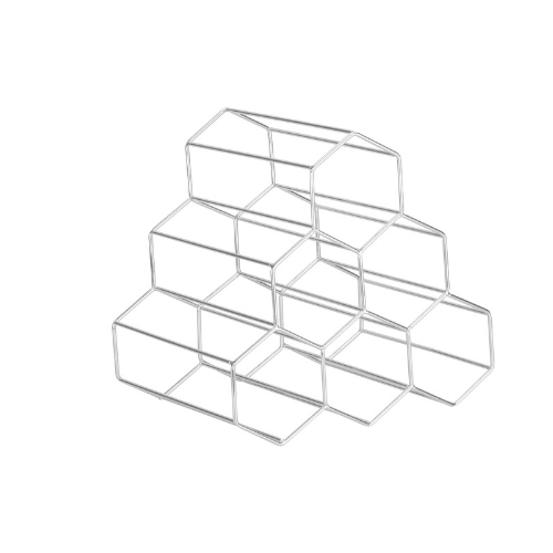 Copy of Hexagonal Wine Rack - Chrome