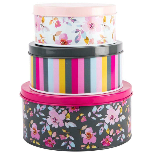 Navigate Gardenia Trio of Nesting Tins